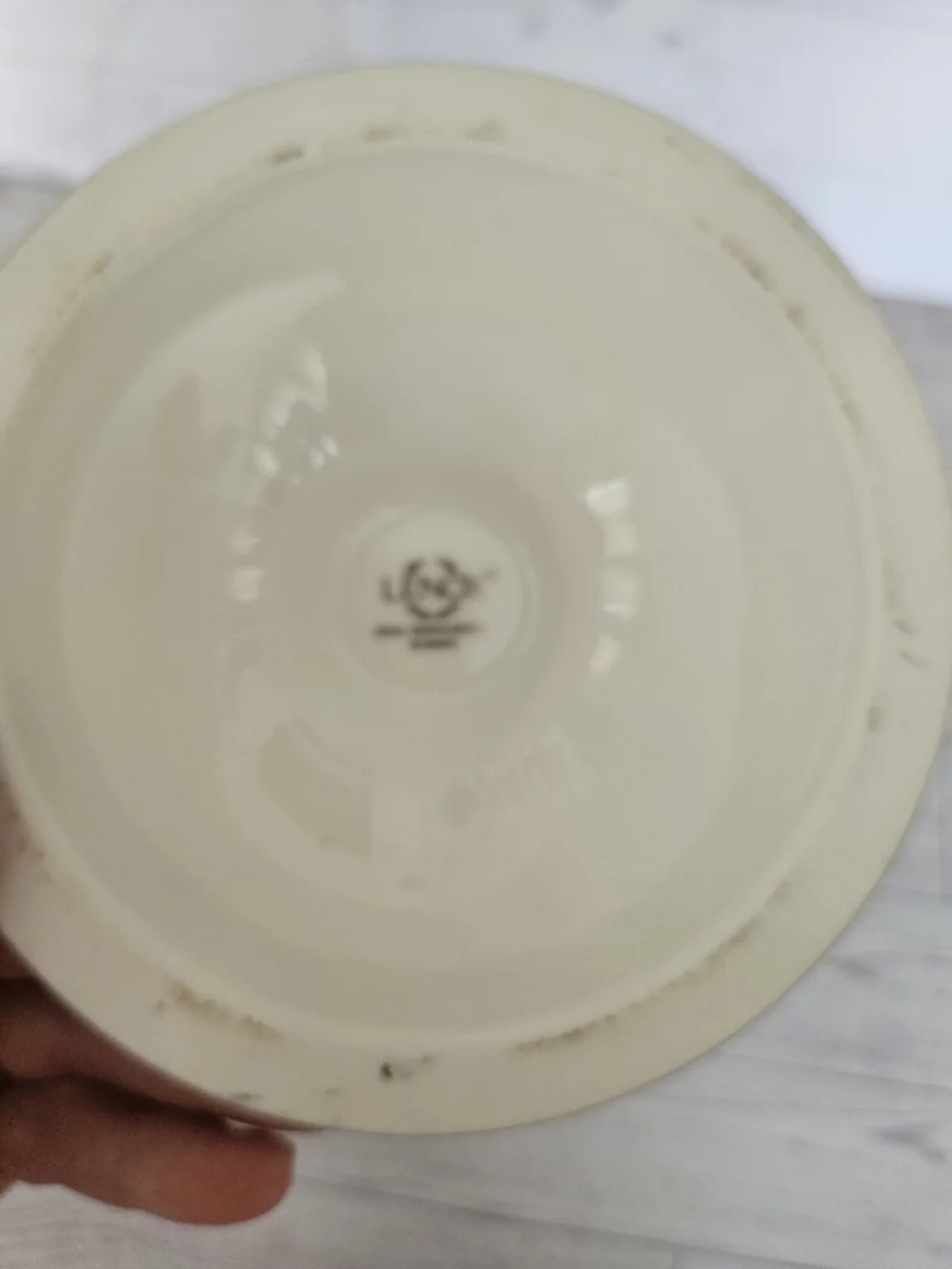 Lenox Opal Innocence Large Vase - Wedding Promises Platinum Trim 11”